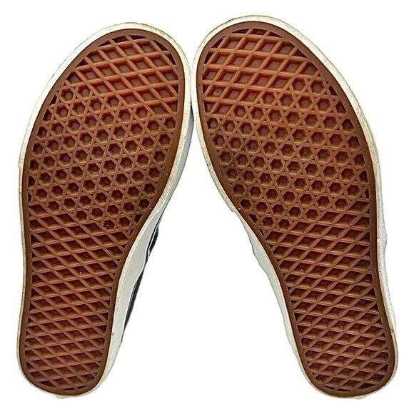 Vans Asher Perforated Women's Slip On Shoes Size 9 Medium Black Pre-Owned - Picture 4 of 12